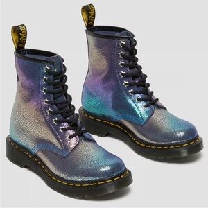 Dr. Marten's Pascal Rainbow Lace Up Boots Size 7